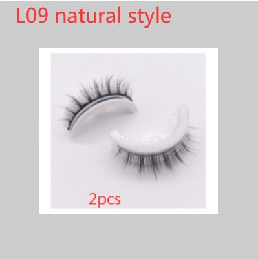 Reusable 3D Mink Lashes Natural False Eyelashes Self Adhesive Fake Glue Free Makeup Eyelash Extension Silk Reusable 3D Mink Lashes Natural False Eyelashes Self Adhesive Fake Glue Free Makeup Eyelash Extension Silk